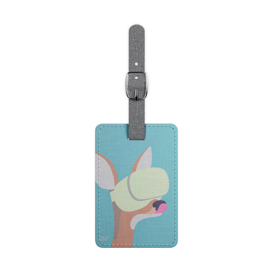 Trip Tag for Bag, Luggage, and Belt with Inner Child Watching VR